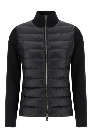 Двухкомпонентный кардиган Черный MONCLER K20939B00023M1131999 Двухкомпонентный кардиган Черный MONCLER K20939B00023M1131999