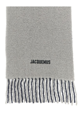 Шарф «LJACQUEMUS 'Echarpe Moisson» Сірий 23HACU00574AOT4032915 Шарф «LJACQUEMUS 'Echarpe Moisson» Сірий 23HACU00574AOT4032915