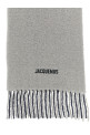 Шарф «LJACQUEMUS 'Echarpe Moisson» Сірий 23HACU00574AOT4032915 Шарф «LJACQUEMUS 'Echarpe Moisson» Сірий 23HACU00574AOT4032915