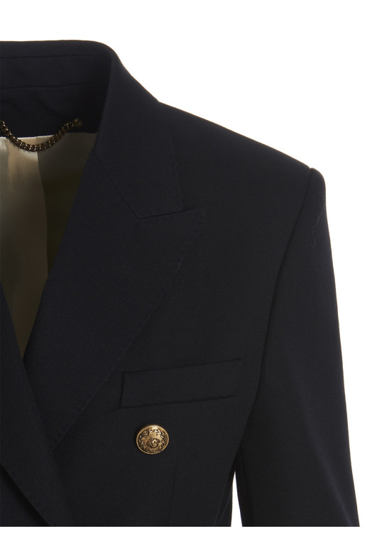 Double breast blazer jacket Blue Double breast blazer jacket Blue