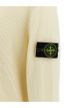 Вязаный свитер с рельефной текстурой Белый STONE ISLAND K2S155100053S00C2V0093