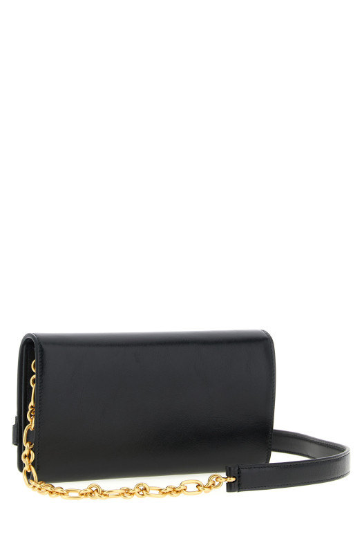 'Shuffle' wallet on chain Black 'Shuffle' wallet on chain Black