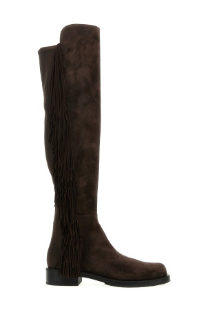 '5050 bold fringe' boots Brown '5050 bold fringe' boots Brown
