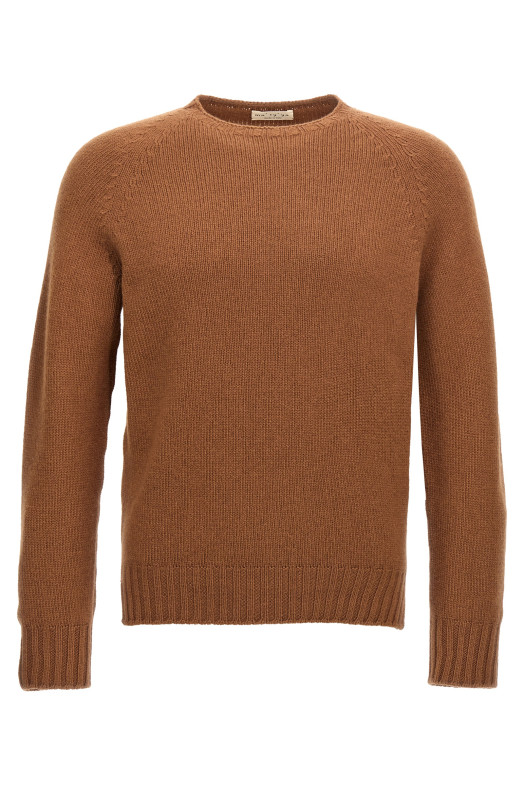 Crew-Neck Sweater Brown
