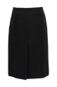 Crêpe skirt Black