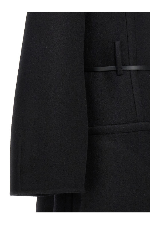 Long wool coat Black Long wool coat Black