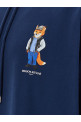 'Dressed Fox' hoodie Blue