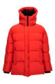 'Animal trim' down jacket Red 'Animal trim' down jacket Red