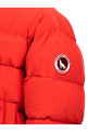 'Animal trim' down jacket Red 'Animal trim' down jacket Red