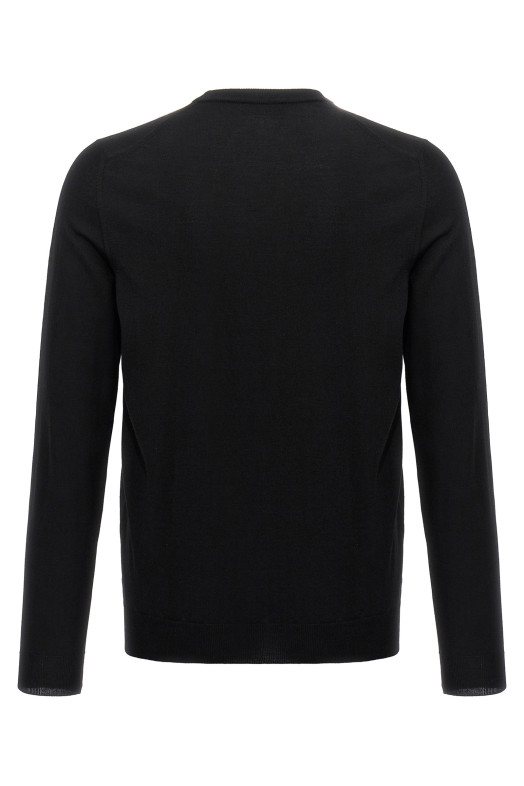 Шерстяной свитер Черный ZANONE 810104Z0290N3017