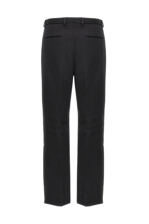 Шерстяные брюки Серые GUCCI 801192ZAQA91094 Шерстяные брюки Серые GUCCI 801192ZAQA91094