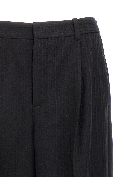 Брюки SAINT LAURENT '90' Черные 796137Y1J321000 Брюки SAINT LAURENT '90' Черные 796137Y1J321000