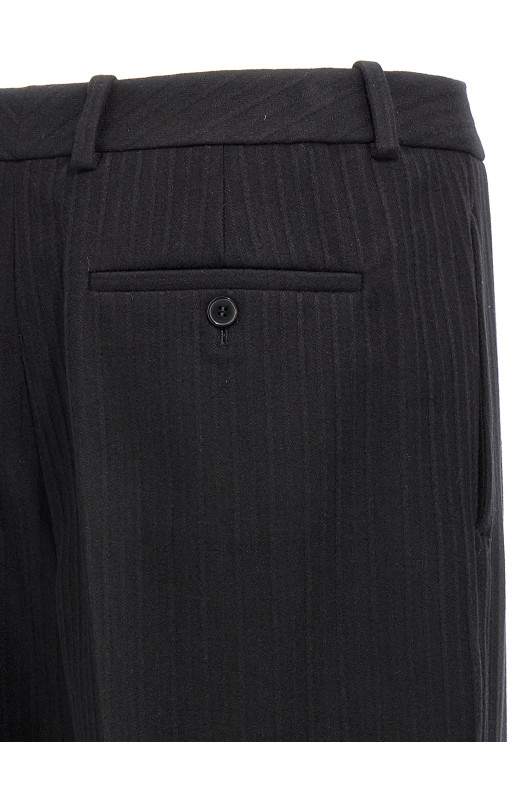 Брюки SAINT LAURENT '90' Черные 796137Y1J321000 Брюки SAINT LAURENT '90' Черные 796137Y1J321000