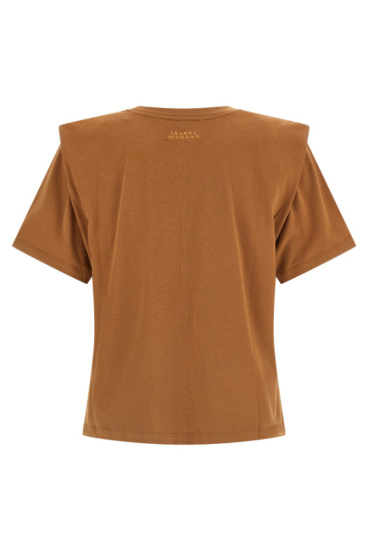 Футболка «Zelitos» коричневая TS0041FAA1N41I50CA