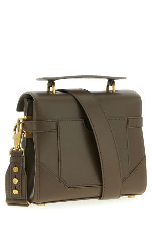 BALMAIN 'B-Buzz 23' сумка-клатч коричневая FN1DB526LSLX7AQ BALMAIN 'B-Buzz 23' сумка-клатч коричневая FN1DB526LSLX7AQ