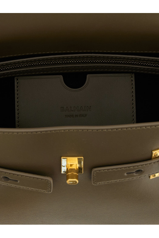 BALMAIN 'B-Buzz 23' сумка-клатч коричневая FN1DB526LSLX7AQ