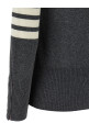 'Classic Cashmere 4-Bar' cardigan Gray