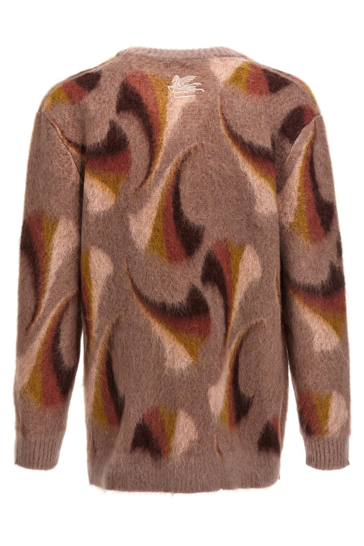 Кардиган с узором, многоцветный ETRO 1N8199296651