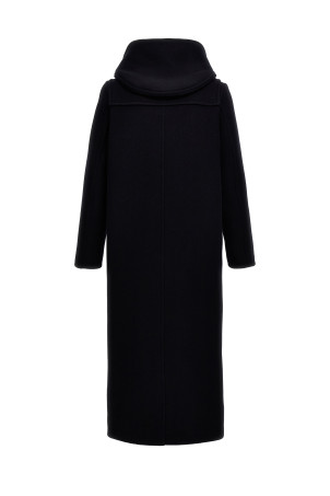 Довге пальто-монтгомері Синє PRADA SGC3611Z83F0008 Довге пальто-монтгомері Синє PRADA SGC3611Z83F0008