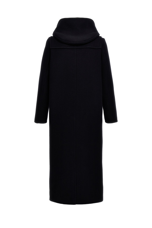 Довге пальто-монтгомері Синє PRADA SGC3611Z83F0008 Довге пальто-монтгомері Синє PRADA SGC3611Z83F0008