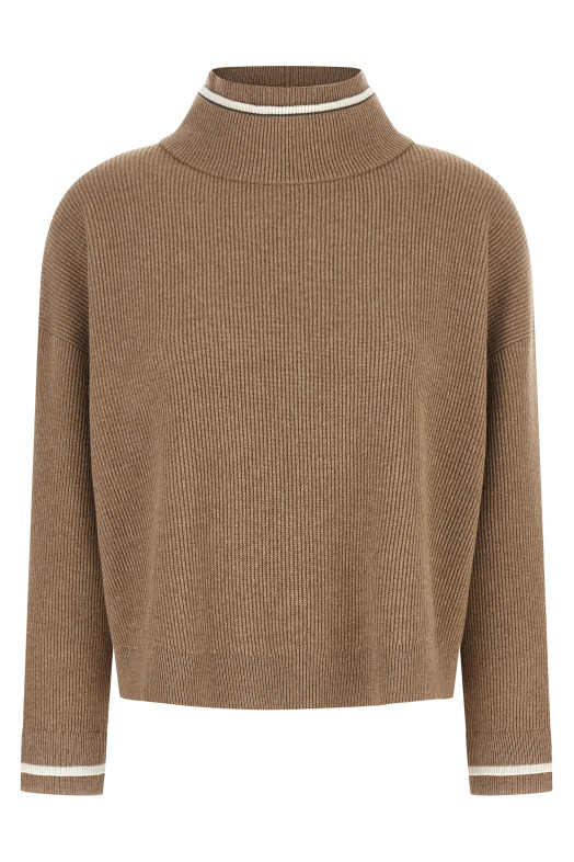Double layer sweater Brown Double layer sweater Brown