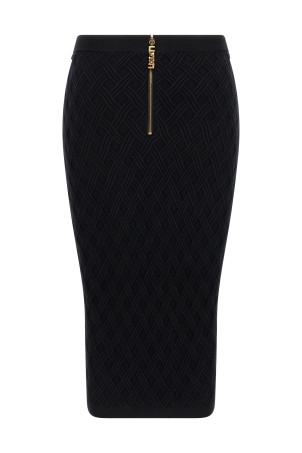 Діамантова спідниця Чорна ELISABETTA FRANCHI GK20B56E2110 Діамантова спідниця Чорна ELISABETTA FRANCHI GK20B56E2110