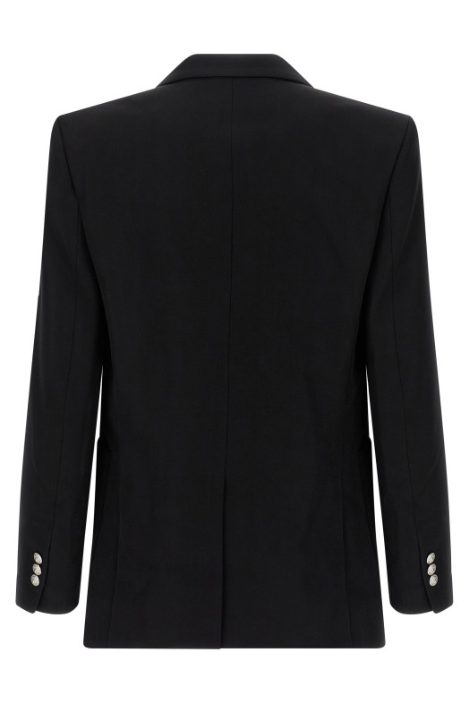 Блейзер Grain de poudre Black BALMAIN FH1SG160WC090PA Блейзер Grain de poudre Black BALMAIN FH1SG160WC090PA