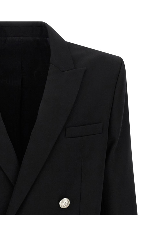 Блейзер Grain de poudre Black BALMAIN FH1SG160WC090PA Блейзер Grain de poudre Black BALMAIN FH1SG160WC090PA