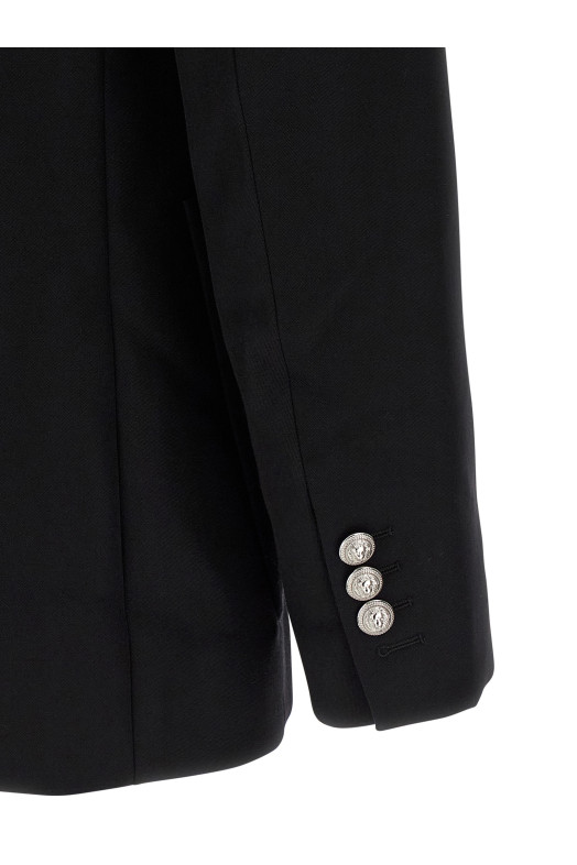 Блейзер Grain de poudre Black BALMAIN FH1SG160WC090PA Блейзер Grain de poudre Black BALMAIN FH1SG160WC090PA