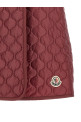 Квадратна спідниця з стьобаним візерунком, бордо MONCLER K20932D00036597YG437