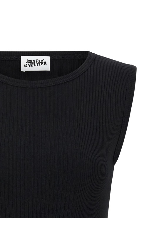 'The Black Garter' tank top Black