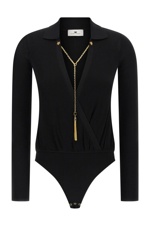 Ланцюг чорний ELISABETTA FRANCHI BK75B56E2110