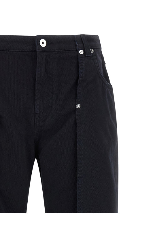 'The Snap-Button Denim' jeans Blue