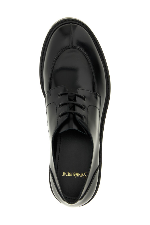 'Lino' lace up shoes Black
