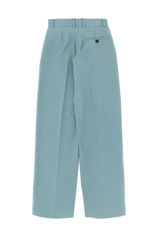 Брюки с низкой талией СИНИЙ STELLA MCCARTNEY 640302SSA363845