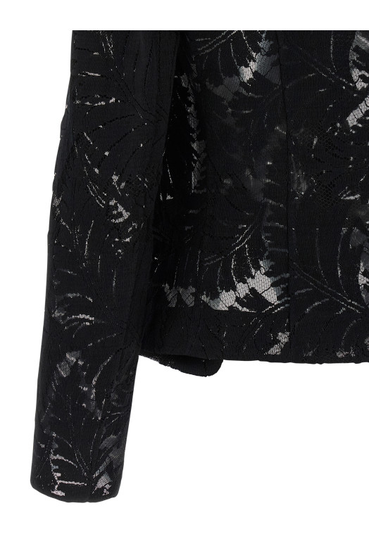 Блэйзер с кружевом Черный BALMAIN FF1SG230CG080PA