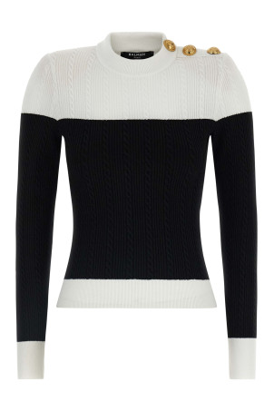 Максі топ на бретельках Чорно-сірий BALMAIN FF1KD002KI50EAB