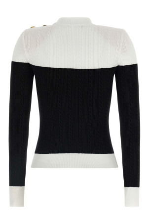 Максі топ на бретельках Чорно-сірий BALMAIN FF1KD002KI50EAB