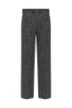 Striped wool pants Black-grey Striped wool pants Black-grey