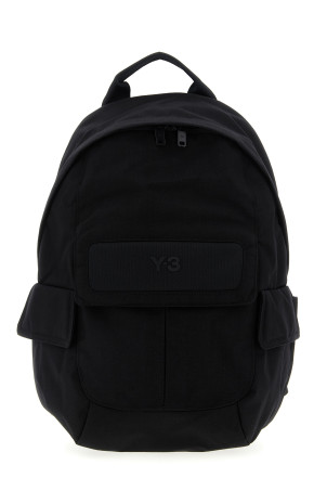 Рюкзак з невеликою кишенею для логотипу Чорний Y3 YAMAMOTO JV9721BLACK