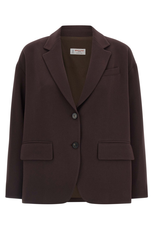 Блейзер с двумя пуговицами Коричневый ALBERTO BIANI II850AC003061