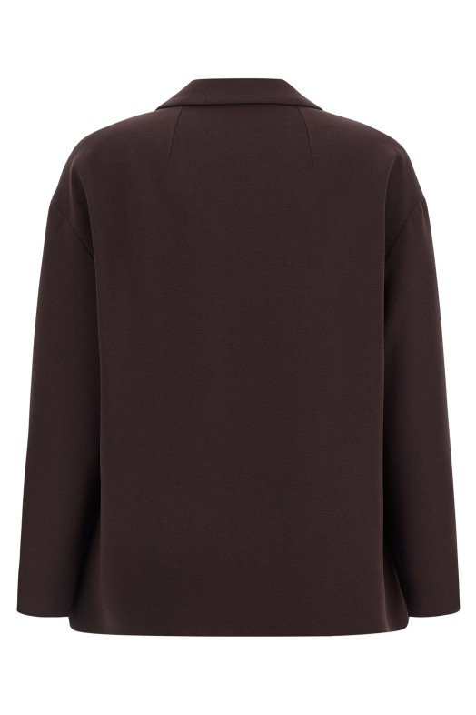 Блейзер с двумя пуговицами Коричневый ALBERTO BIANI II850AC003061