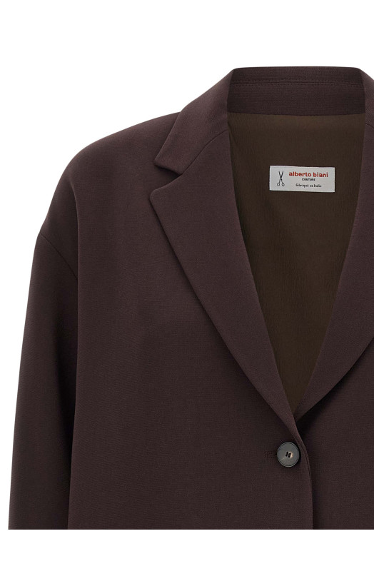 Блейзер с двумя пуговицами Коричневый ALBERTO BIANI II850AC003061