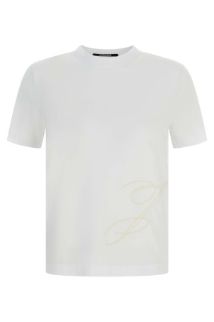 'Le T-shirt J' T-shirt White 'Le T-shirt J' T-shirt White