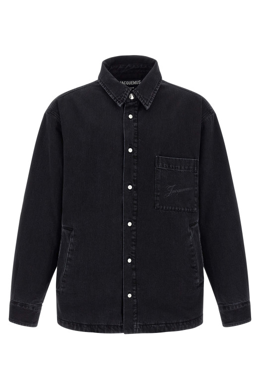 Рубашка-накидка «La Chemise Boulanger» Черная 25HOUM00115AD00019990