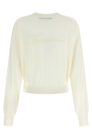 Светр «Le Sweater Brodé» Білий 25HSWW00632AK00299110 Светр «Le Sweater Brodé» Білий 25HSWW00632AK00299110
