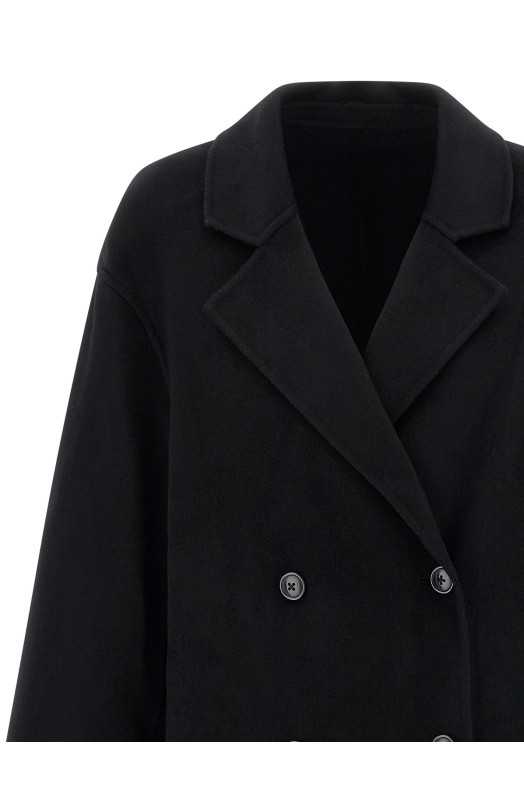 'Borneo' coat Black 'Borneo' coat Black