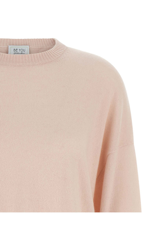 Свитер с круглым вырезом Розовый CD1112F5123 Свитер с круглым вырезом Розовый CD1112F5123