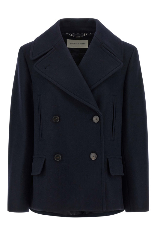 'Vafel' coat Blue 'Vafel' coat Blue