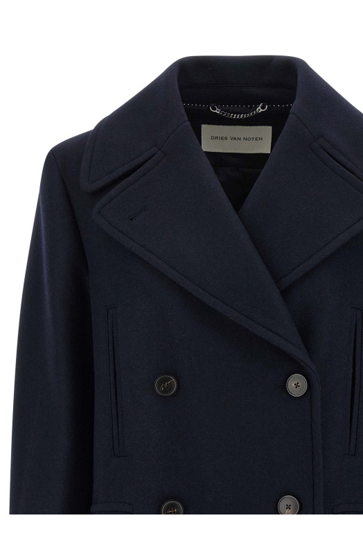 'Vafel' coat Blue 'Vafel' coat Blue
